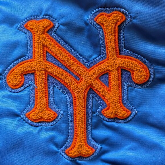 Vintage 80s NY METS MLB Starter Jacket Small - Picture 4 of 5